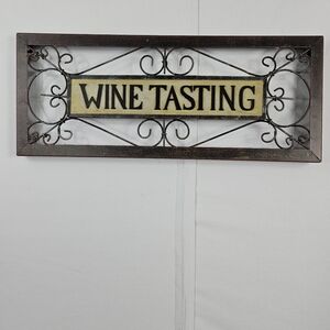 Wine Tasting sign 20" by 8"